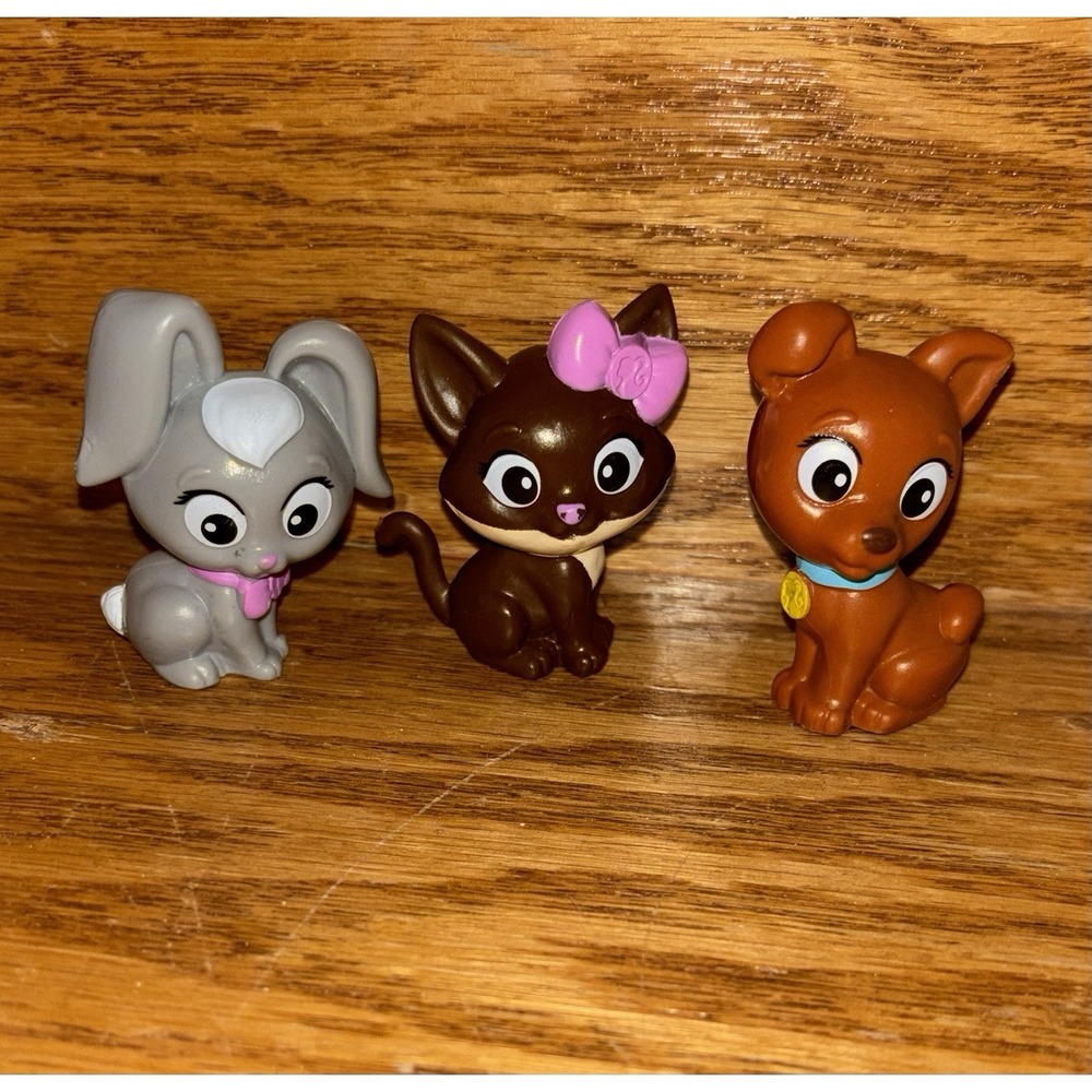 Barbie Mixed Pet Lot Bunny, Cat, Dog